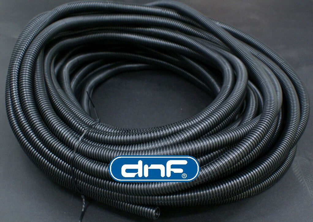 100 Ft 1/4" Split Wire Loom Cable Conduit Polyethylene Tubing 100 Feet 1/4"